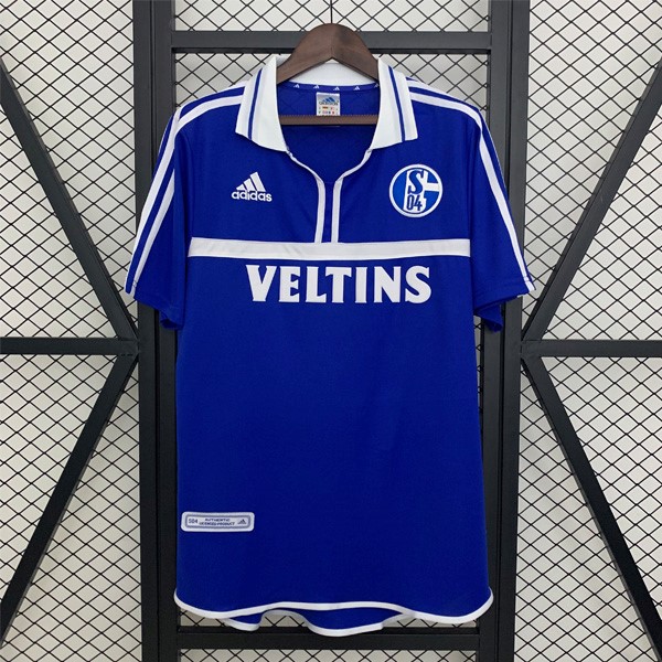 Camiseta Schalke 04 1ª Retro 2001-2002